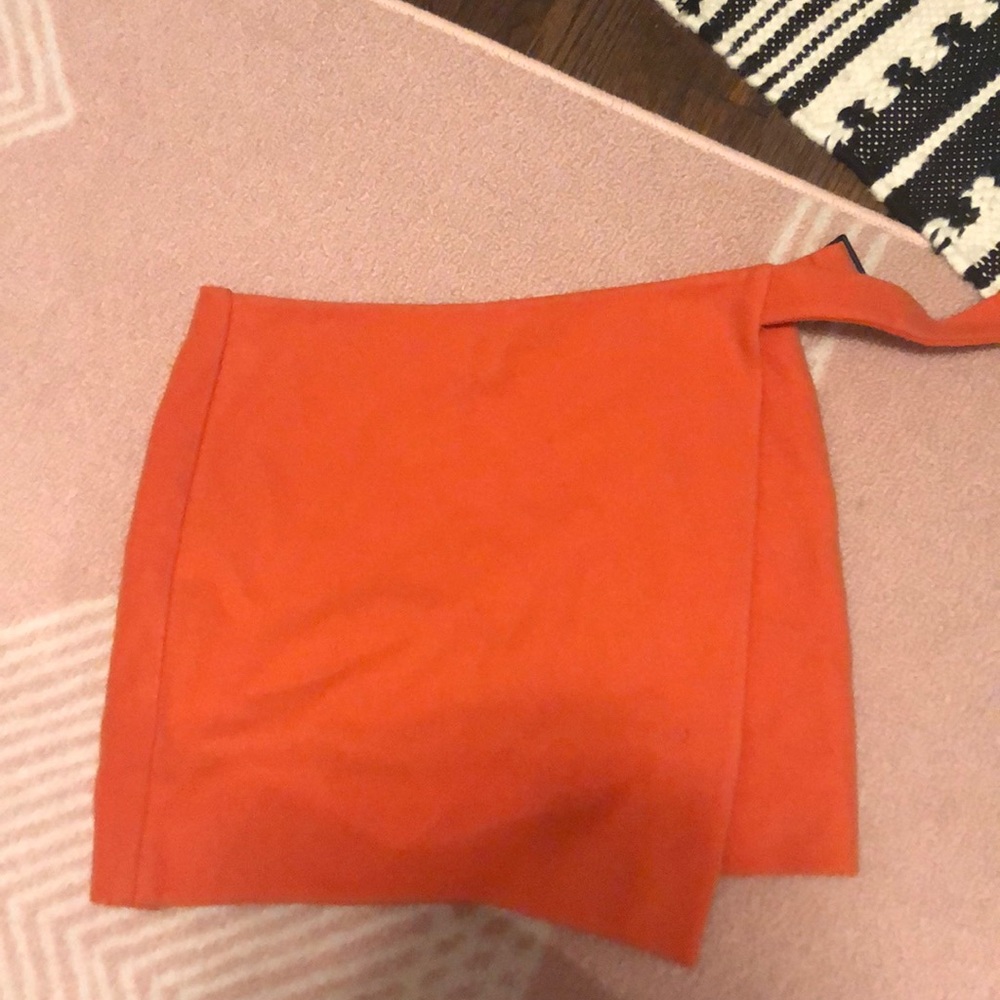 Kate spade Saturday orange mini skirt